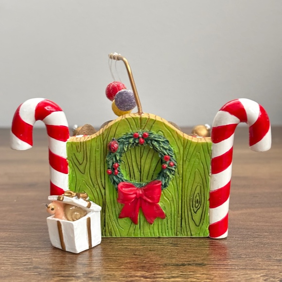 CHARMING TAILS Fitz & Floyd VISIONS OF SUGARPLUMS Mice Christmas Figurine 87/125 - Picture 6 of 9